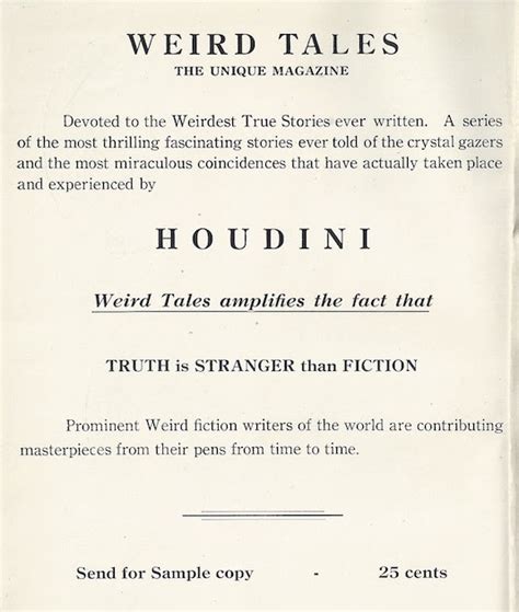 Deeper Cut: Houdini & Weird Tales - Deep Cuts in a Lovecraftian Vein