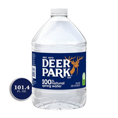 Deer Park Brand 100% Natural Spring Water - 101.4 fl oz Jug