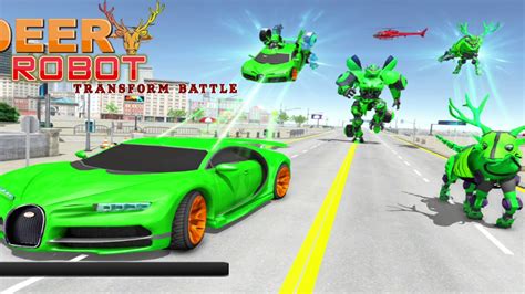 Deer Robot Transform 2020, Android Gameplay, Robot Oyunları . 