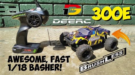 Deerc 300e manual.  It features a powerful brushless motor, durable construction, an...