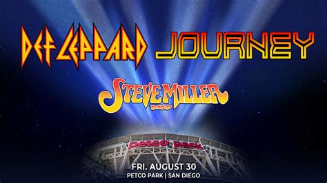 Def Leppard, Journey, and Steve Miller Band coming to Petco Park