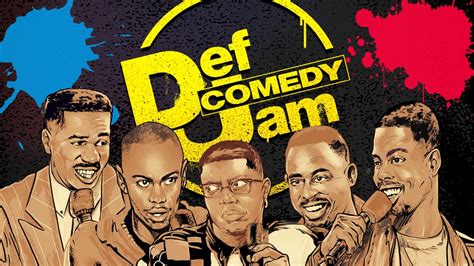 Def comedy jam series. July 1, 1992. 25min. TV-MA. HBO's popular stand-up comedy show hosted by Martin Lawrence. Comics: Reynaldo Rey, Eddie Griffin, Darcel Blagmon (Fat Doctor), Arceneaux & Mitchell. This video is currently unavailable. The classic HBO comedy series from Russell Simmons that launched the careers of … 