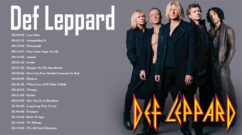 Def leppard songs. With more than 100M albums sold worldwide, 2 prestigious Diamond Awards in the U.S., 2019 Rock & Roll Hall of Fame® inductees, Def Leppard – Joe Elliott (vocals), Phil Collen (guitar), Rick ... 