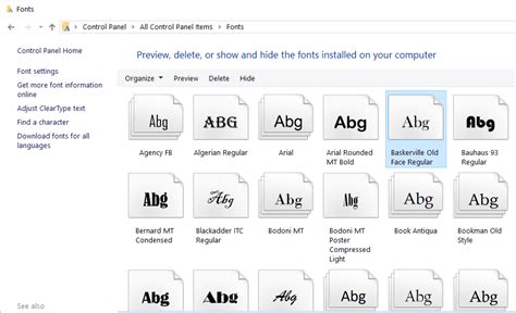 Default Fonts in Desktop & Mobile Operating Systems