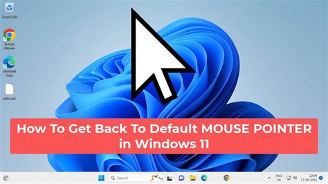 Default mouse pointer speed windows 11.  Feb 9, 2026 · The default mous...