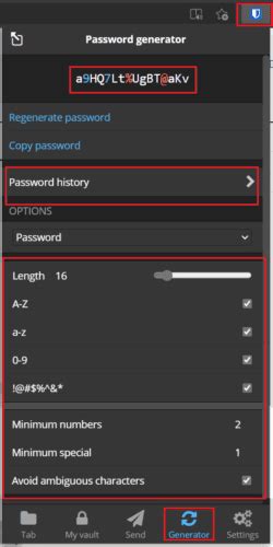 Default password generation options - Archive - Bitwarden Comm…