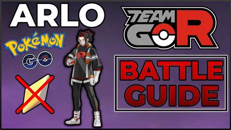 Defeat arlo. Team GO Rocket Leader Guide: Defeating Arlo. Last Updated: April 26, 2024 |. Submit Feedback or Error. Article by Tyler. Table of Contents. Team GO Rocket … 