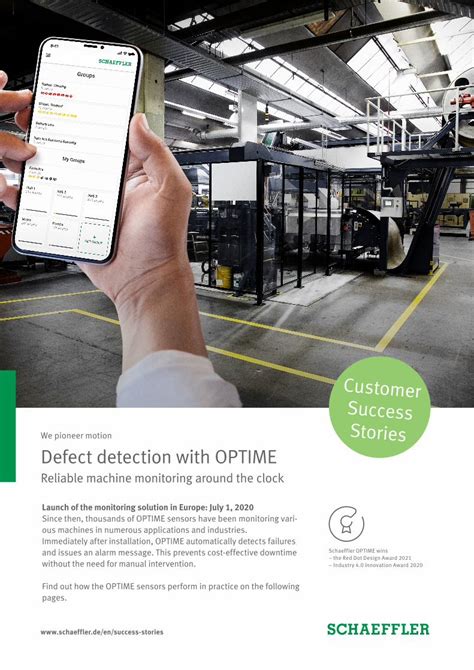 Defect detection with OPTIME Schaeffler Korea