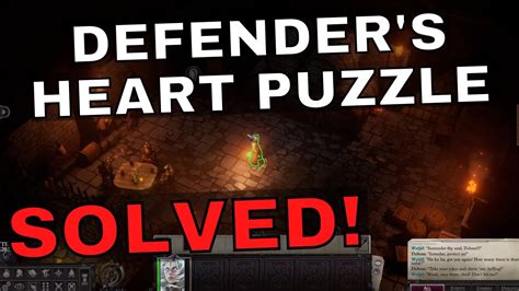 Defender's Heart basement puzzle is broken. I swi