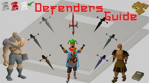 Players have to earn the defenders in order. Without any defender, they can only receive the bronze defender as drop. Everytime the player obtains a defender, they have to leave the room and re-enter it to be able to receive the next defender! Each defender that can be found in this room has a drop chance of 1/50. Cyclopes must be fought in ... . 