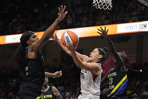 Defending WNBA champion Aces score final 11 points, beat Wings 64-61 for sweep, return to finals