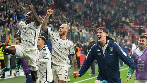 Defending champ Italy qualifies for Euro 2024 after dramatic draw with Ukraine