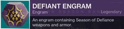 Defiant engrams. Things To Know About Defiant engrams. 