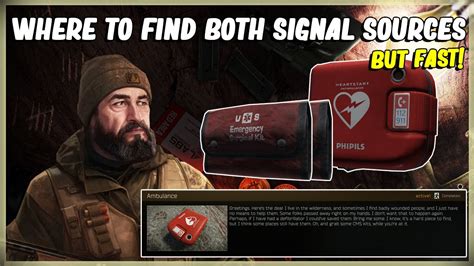 Ambulance is a Quest in Escape from Tarkov. Must be level 25 to start this quest. Find 1 Portable defibrillator in raid Find 2 CMS surgery kits in raid Hand over 1 …. 