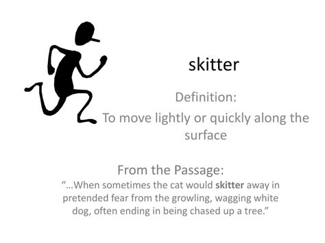 Define Skitter: A Comprehensive Guide to the Definition and Meaning