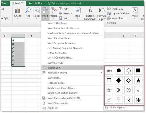 Define charts in ms excel.  Customize the appearance of a bulleted, numbered, or ...