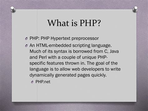 What does PHP actually mean? Find out inside PCMag's comprehensive tech and computer-related encyclopedia.. Define.php