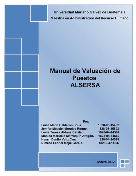 Definicion de manual de valuacion de puestos. - Antenna theory and design stutzman solutions manual.