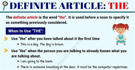 Definite & Indefinite Articles w/ Nominative & Accusative - German …