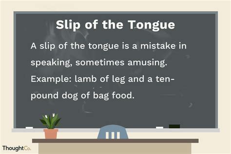 Definition and Examples of Slips of the Tongue - ThoughtCo