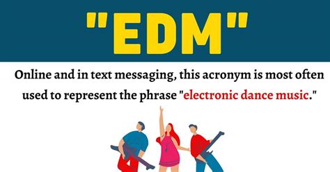 Definition of edm. EDM music is played all over the globe, and it is so reasonably common to hear them being played in several festivals and events. We are listening to them without even realizing it. Here is a top ten list of EDM songs: Daft Punk– “Digital Love,” 2001. Martin Garrix – “Animals,” 2013. Daft Punk – “Get Lucky,” 2013. Kygo ... 