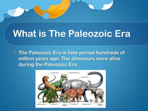 Definition of paleozoic era. The Paleozoic Era is the first of three geological eras of the Phanerozoic Eon. Beginning 538.8 million years ago , it succeeds the Neoproterozoic and ends 251.9 Ma at the start of the Mesozoic Era. The Paleozoic is subdivided into six geologic periods : 