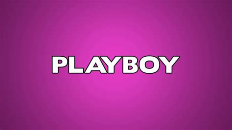Definition playboy