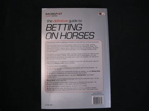 Definitive guide to betting on horses. - Manuale medico di ranger dell'esercito americano.