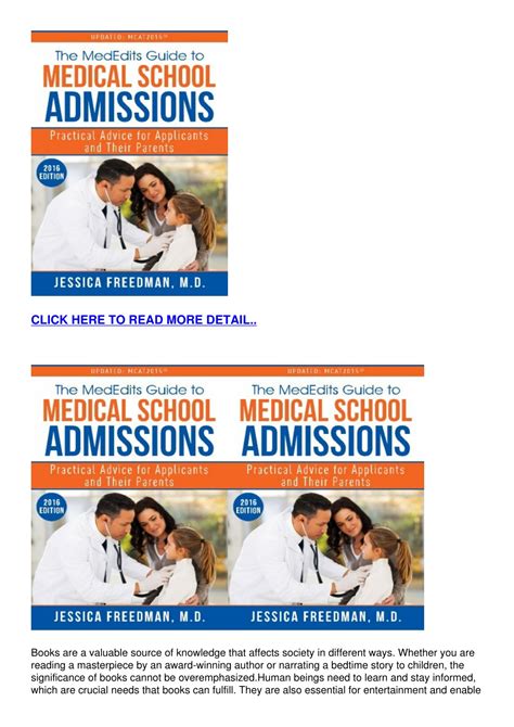 Definitive guide to medical school admission. - Baldrige users guide organization diagnosis design and transformation.