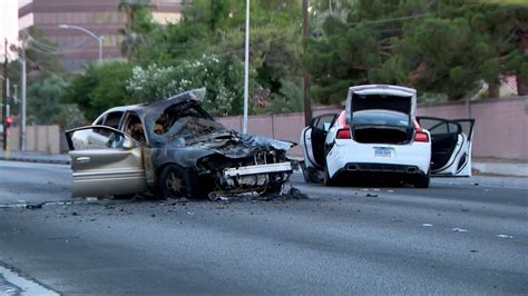 Defon Muirente Arrested after Fiery Crash on Rancho Drive [Las Vegas, NV]