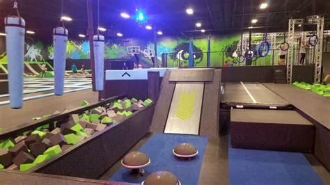 149 reviews of Sky Zone Trampoline Park "It was our first time here. Really fun for us. It was a little pricey compared to a similar place in Clovis. We paid $16 per person for one hour plus $3.00 for their grip socks, which are really cute. The kids were pretty rough and staff members didn't really control them. I guess that's not their job?