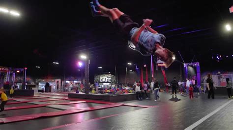 DEFY Is a trampoline park with several attractions, zip line, dodgeball, rock wall, ninja obstacles, cafe great for parties or just to unwind.. 