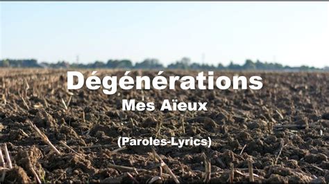 Degeneration - Song Lyrics and Music by Mes aieux ... - Smule