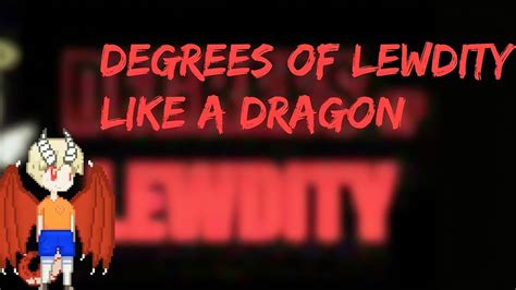 Degrees of lewdity dragon mod. 简介 放在前面... . 游戏作者 ; Vrelnir 的博客 ; 游戏 wiki (英文) ; 游戏源码仓库 关于本仓库 -> 本仓库地址 <- 