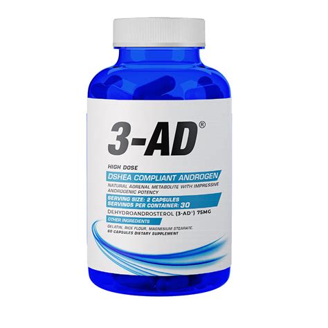 Enhanced 3-AD is right in its name with patented 3-AD (androst-5-ene-3a 17b-diol),the worlds strongest and DSHEA compliant metabolite. . Dehydroandrosterol