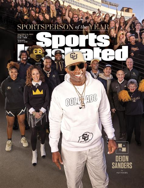 Deion Sanders is Sports Illustrated's 2023 Sportsperson of the Year