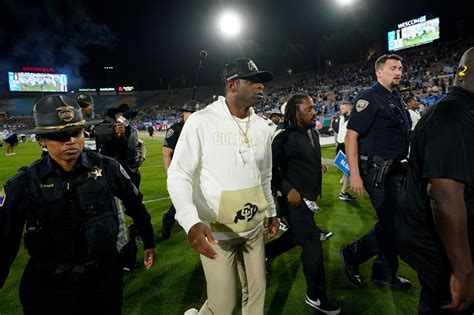 Deion Sanders speaks after loss to UCLA, theft at Rose Bowl
