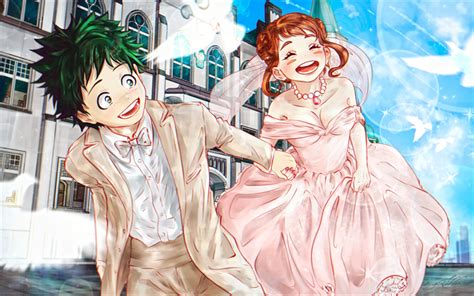 Deku and Uravity wedding, a my hero academia/僕のヒー …