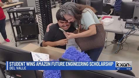 Del Valle student awarded $40K Amazon engineering scholarship