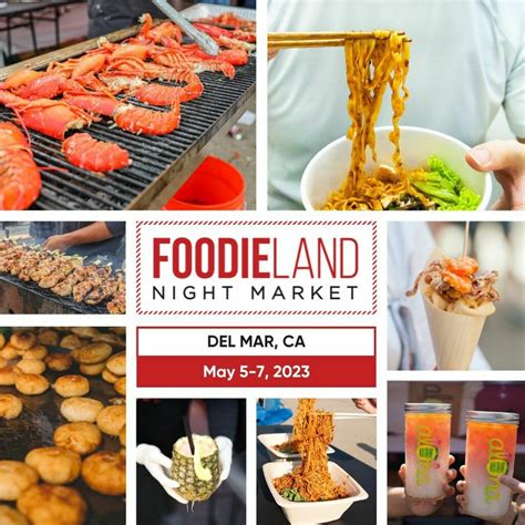 Del mar foodieland. After this extraordinary response, FoodieLand wanted to recreate that experience by bringing events to more communities. Fast forward to 2022, and FoodieLand's market is a constantly rotating mix of local and visiting vendors, so no two events are the same. FoodieLand allows for an unforgettable experience of games, arts, crafts, and stores. 
