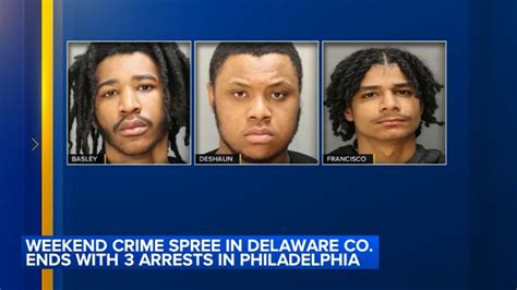 Delaware county arrests today. .  ...