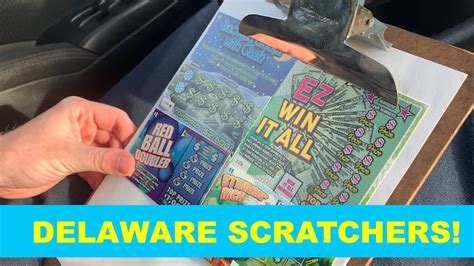 Delaware scratch offs. According to 2016 statistics, the return on Delaware's scratch off lottery tickets was 86. 9 percent, the highest in the nation. This means that over $0. 86 of every dollar spent on Delaware scratch off lottery games was returned to players in the form of prizes. This return was significantly higher than all other states; the national average ... 