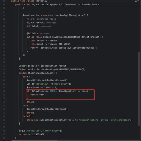 Delay in kotlin.  A Handler can also be used to generate a delay before executing a f...