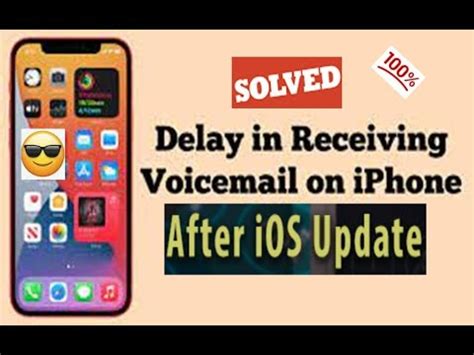 Delayed Voicemail on iPhone 12 Pro Max For a couple of months my voicemails have been delayed by a few hours in showing up on my iPhone but within the last few weeks they are being delayed by 5-7 days. There are no carrier updates available and I cannot get my voicemail to refresh on my phone. I know I have about 8 …. 