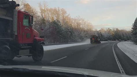 Delays on I-95 as VDOT prepares roads for weekend snowstorm