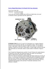 Delco remy 35si alternator service manual. - Chevrolet traverse 2009 2010 factory service repair manual.