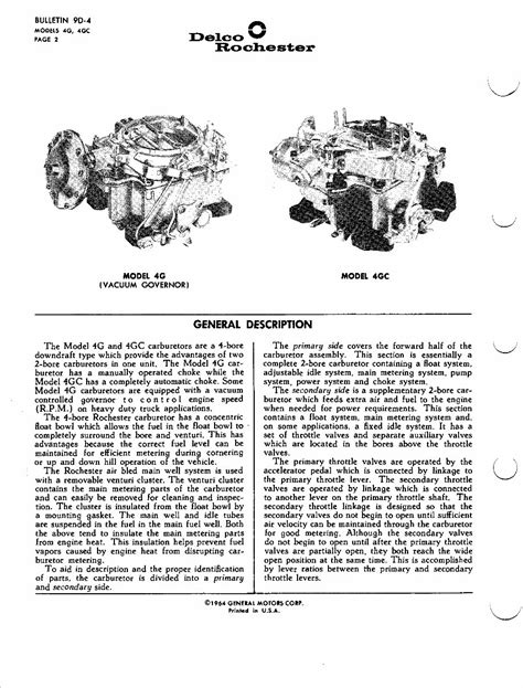 Delco rochester model 4g 4gc carburetor service repair manual. - World geography study guide unit 2 answers.