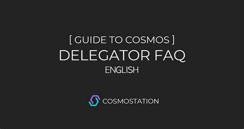 Delegator FAQ Polygon Wiki