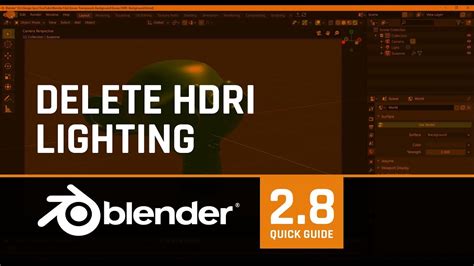 Delete HDRI BLENDER 2.8 - YouTube