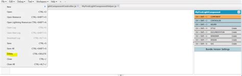 Delete Lightning Component in Salesforce Salesforce Blog